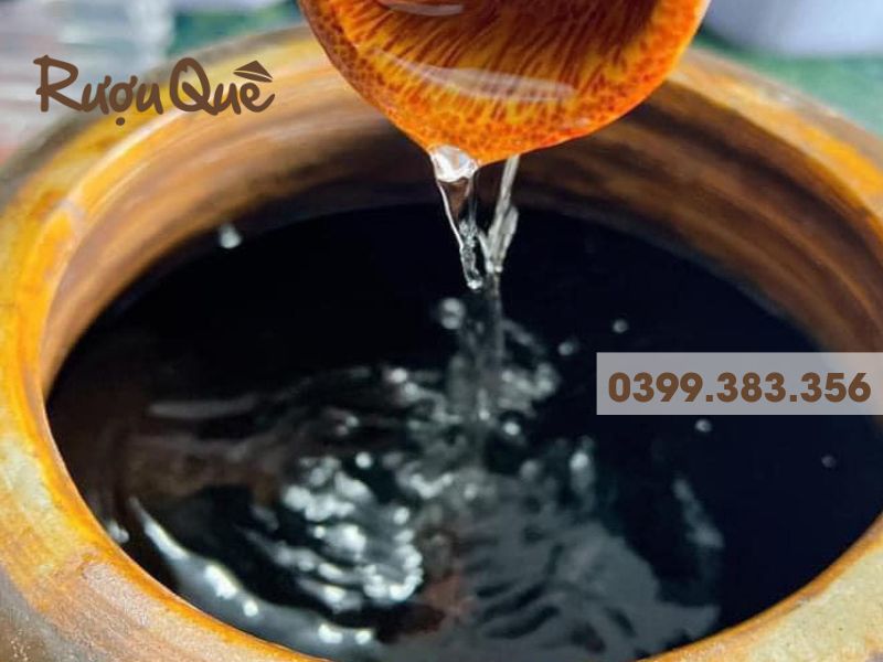 Hình ảnh mua sỉ rượu nếp trắng ngâm thủ công