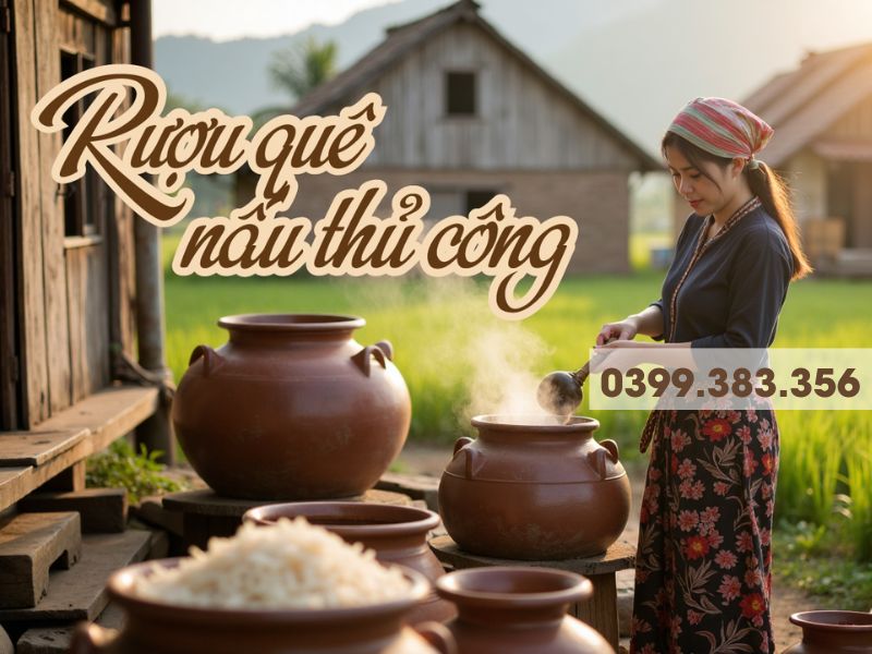 Hình ảnh địa chỉ mua rượu quê nấu thủ công truyền thống