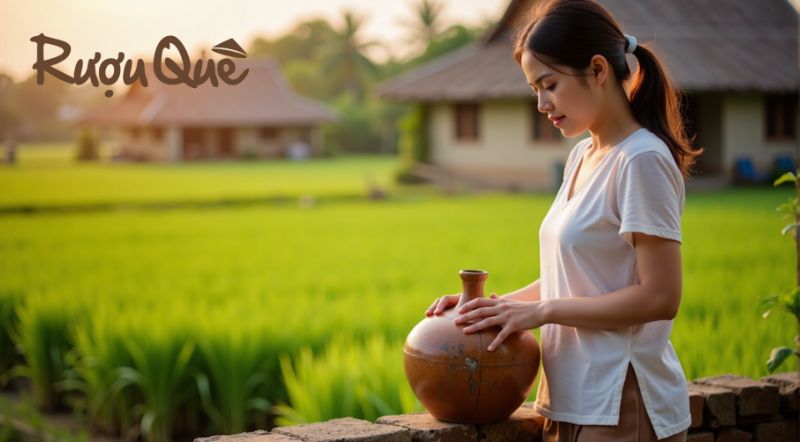 Hình ảnh giới thiệu rượu quê mua rượu quê ở Hà Nội