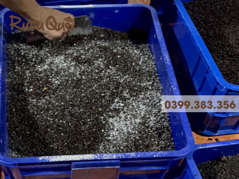 Hình ảnh lên men rượu tam giác mạch