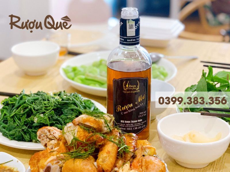 Mua sỉ rượu mơ Tây Bắc đặc trưng cho nhà hàng, quán ăn