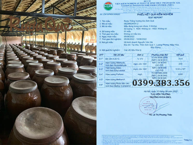 Rượu quê địa chỉ mua rượu nếp cái hoa vàng bạn phải đến