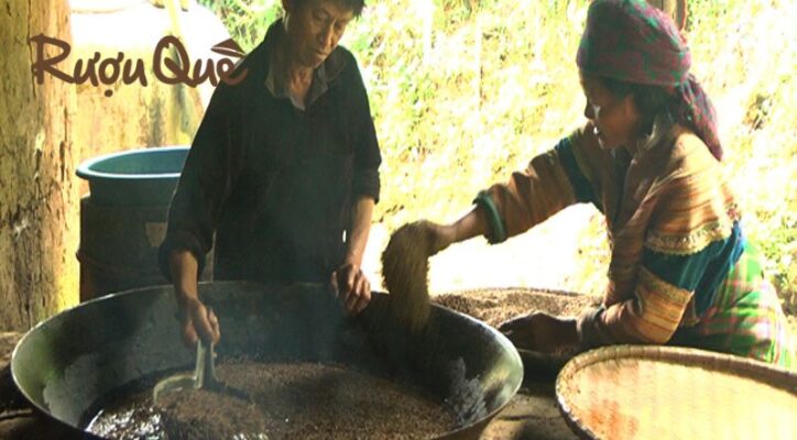 Hình ảnh địa chỉ mua rượu tam giác mạch hạ thổ uy tín