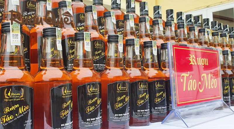 Địa chỉ mua rượu táo mèo chuẩn vị Tây Bắc Hình ảnh Địa chỉ mua rượu táo mèo chuẩn vị Tây Bắc uy tín