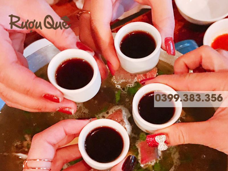 Hình ảnh mua sỉ rượu mận số lượng lớn cho nhà hàng