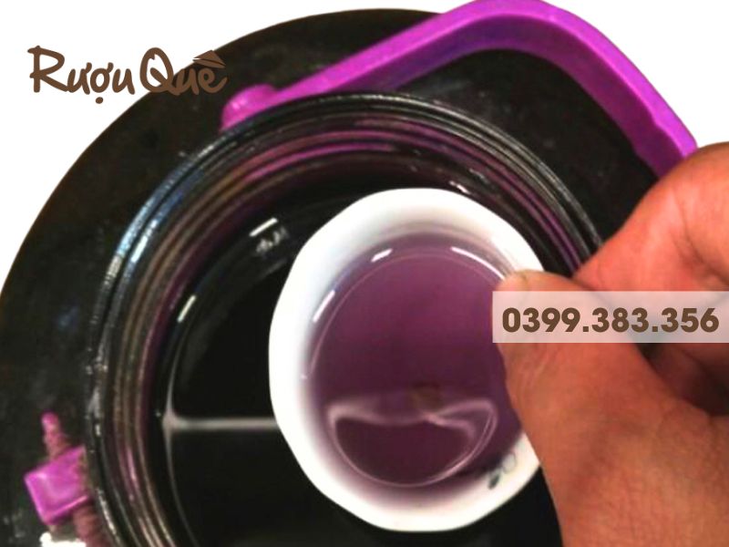 Địa chỉ mua rượu ba kích Yên Tử Hình ảnh rượu ngâm ba kích tím Yên Tử