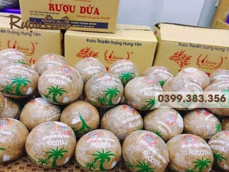 Cách làm rượu dừa thơm ngon