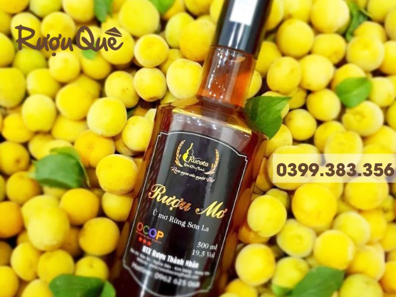 Hình ảnh mua rượu mơ tại Rượu Quê chính hãng Rucota Đào Công Thành