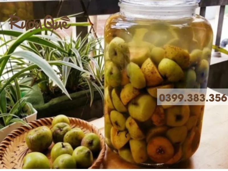 Rượu táo mèo Tây Bắc