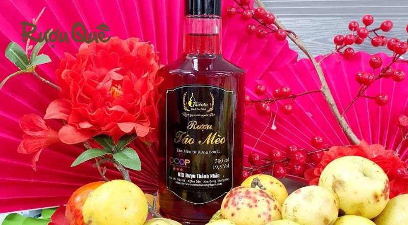Hình ảnh địa chỉ nơi bán rượu táo mèo ngon uy tín Hà Nội tphcm