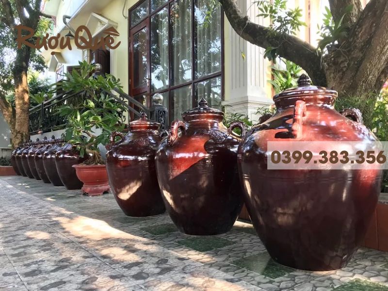 Rượu nếp trắng hạ thổ thơm ngon