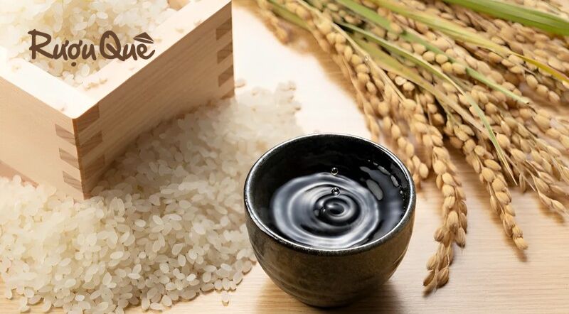 Tinh hoa rượu nếp trắng hạ thổ