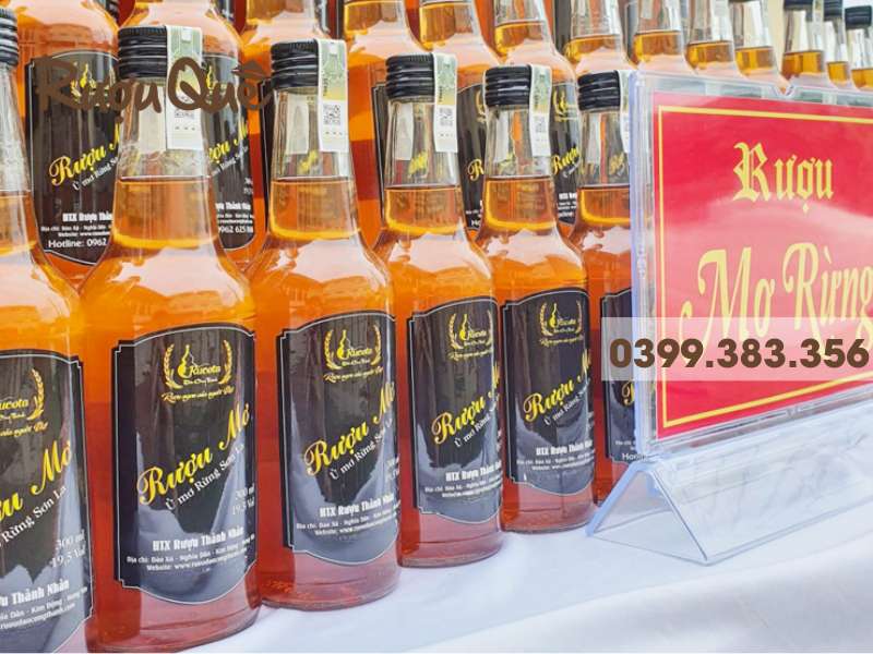 Hình ảnh mua rượu mơ rucota Đào Công Thành