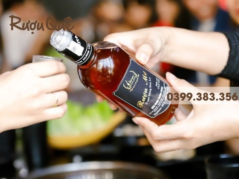 Rượu mơ má đào Công thành thơm ngon chuẩn vị