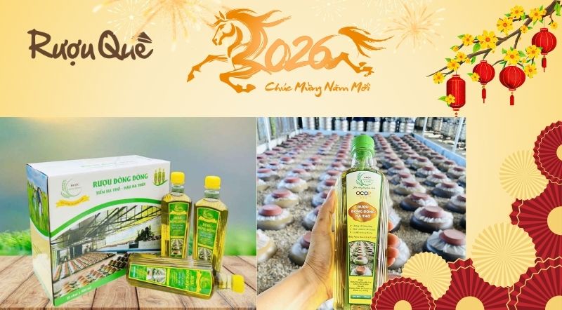 Hình ảnh địa chỉ mua rượu đòng đòng hạ thổ biếu Tết 2026