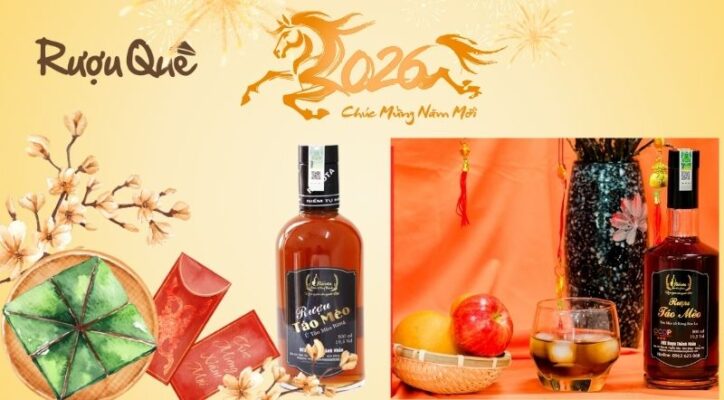 Hình ảnh địa chỉ mua rượu táo mèo Biếu Tết 2026 Bảo Tín