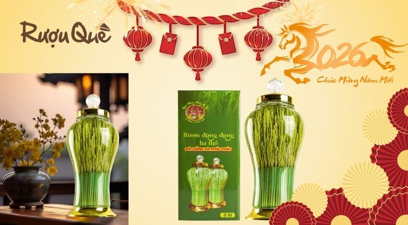 Hình ảnh rượu đòng đòng biếu Sếp 2026 hạ thổ